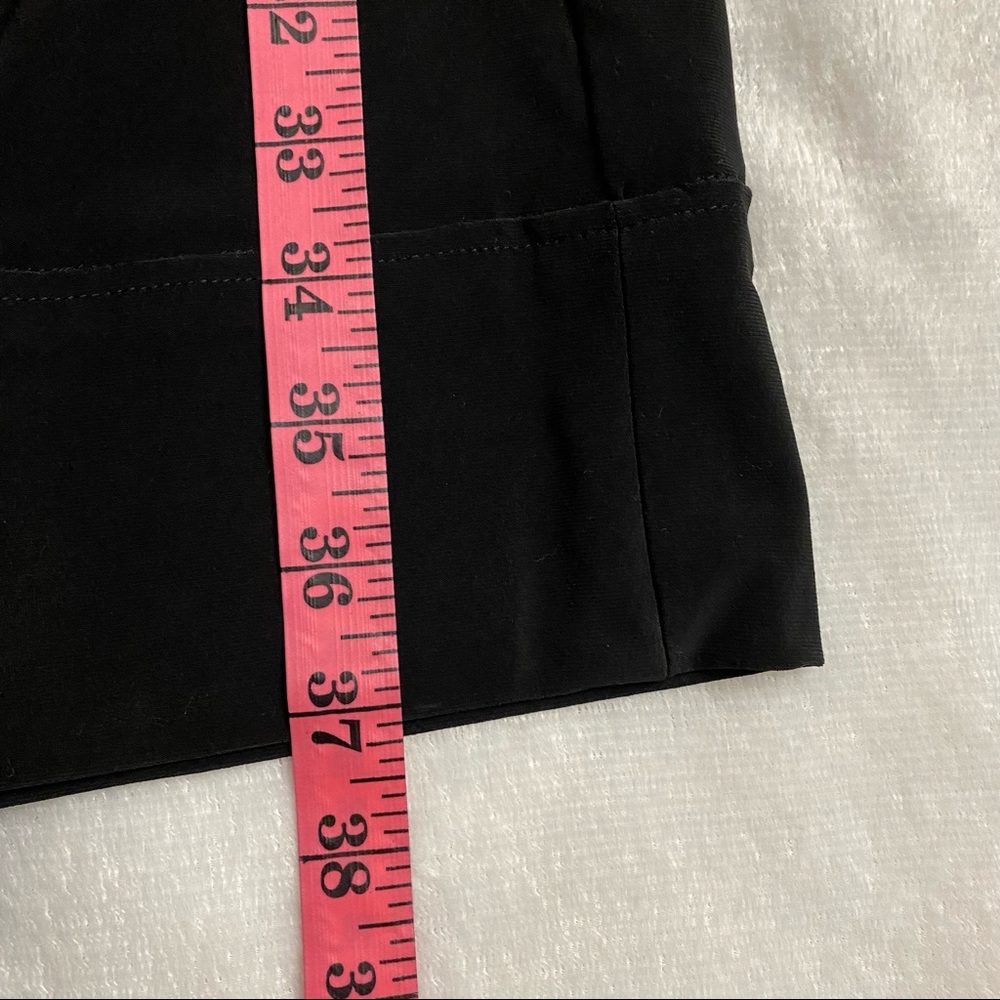 Lauren Ralph Lauren Black 3/4 sleeve button front Dress size 8 - Picture 13 of 13